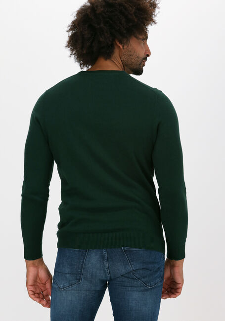 Groene LYLE & SCOTT Trui CREW NECK COTTON MERINO JUMPER - large