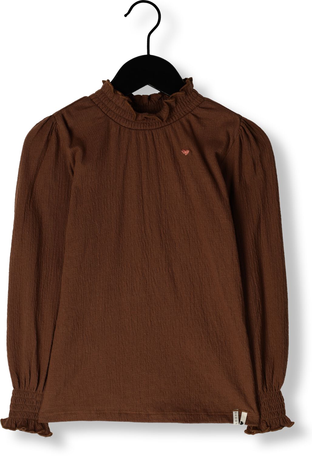 LOOXS Little Meisjes Blouses 2431-7413 Bruin