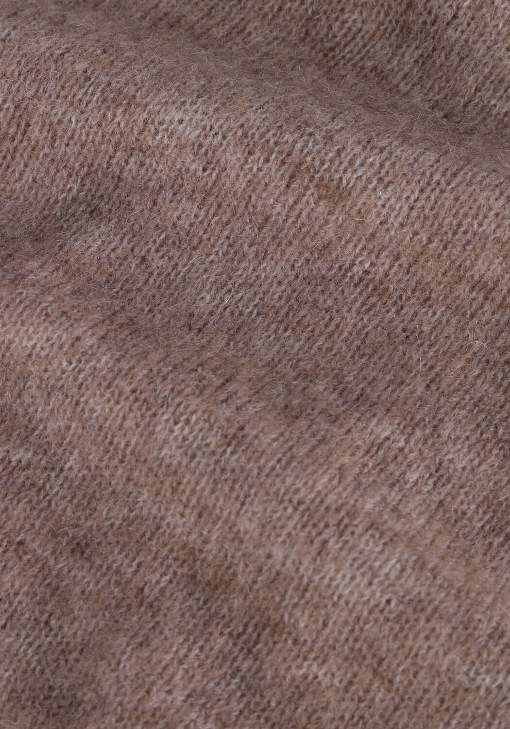 Bruine OBJECT Coltrui ELLIE L/S KNIT TUNIC - large