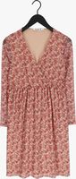 Roze NA-KD Midi jurk RECYCLED WRAP MESH DRESS