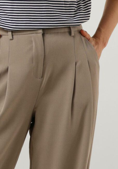 Bruine MSCH COPENHAGEN Pantalon MSCHHENRIKA HW PANTS - large