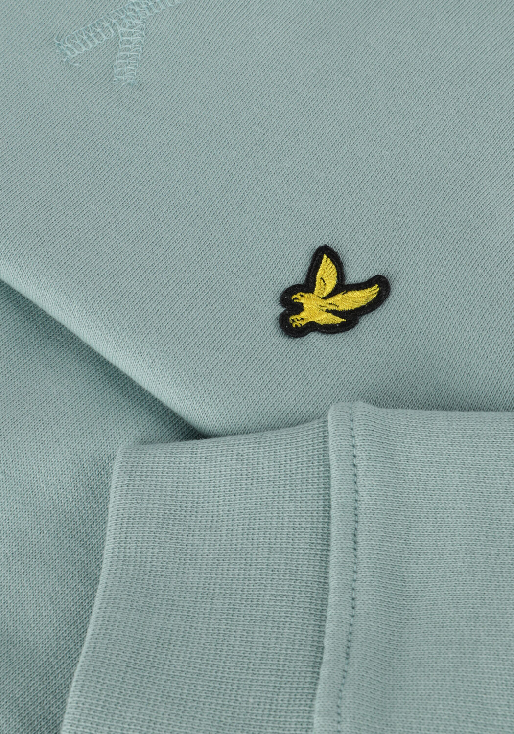Lichtblauwe LYLE & SCOTT Sweater CREW NECK SWEATSHIRT BOYS - large