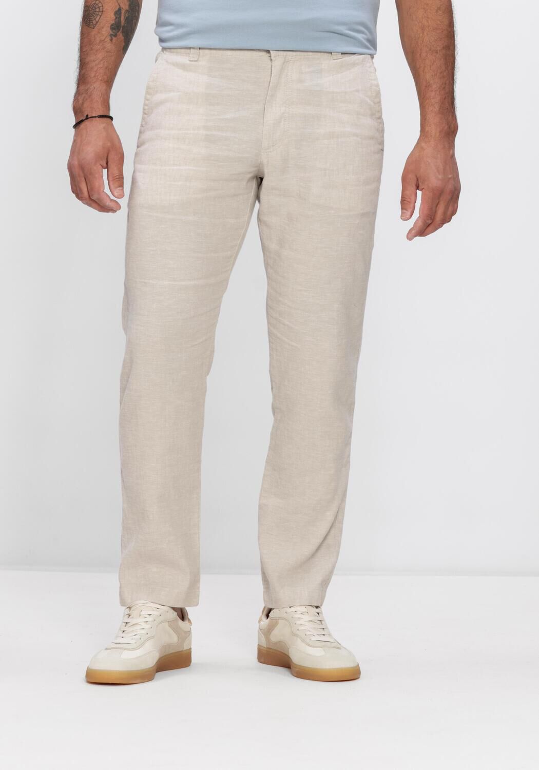 Beige BOSS ORANGE Lange broeken SANDERSON-L - large