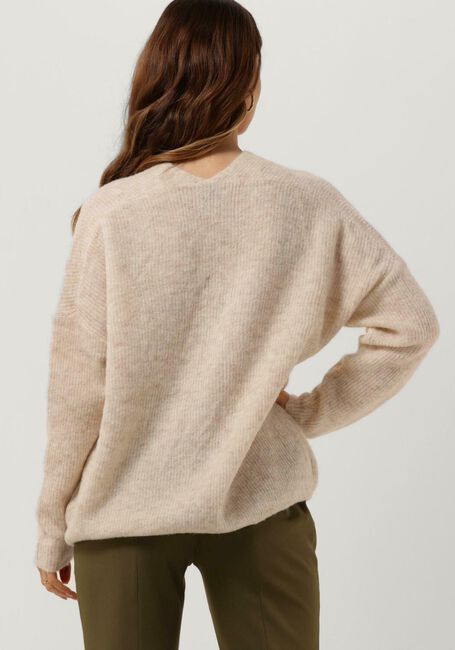 Ecru MOS MOSH Trui THORA V-NECK KNIT - large