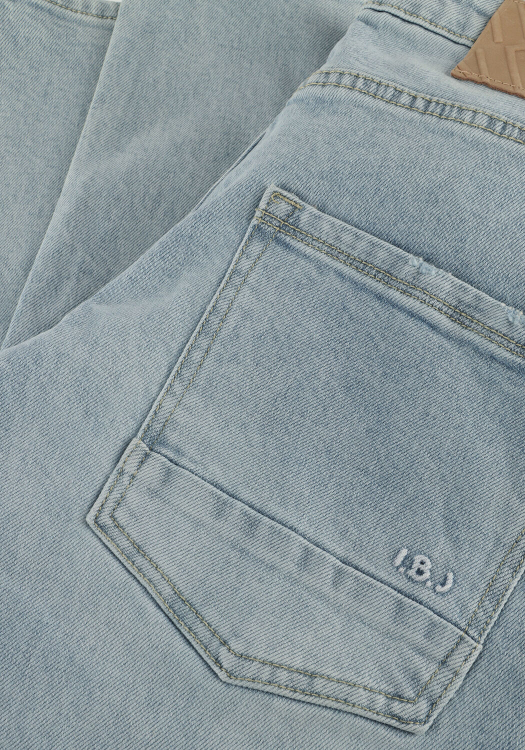 Lichtblauwe INDIAN BLUE JEANS Straight leg jeans 2651 WIDE LOOSE LIGHT JEANS - large