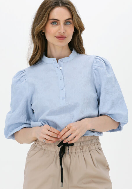 Blauwe MSCH COPENHAGEN Blouses DIALA 2/4 TOP - large