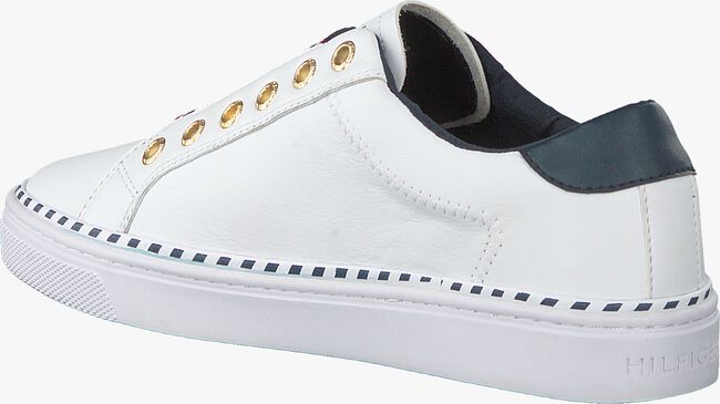 Witte TOMMY HILFIGER Lage sneakers TOMMY ELASTIC CITY - large