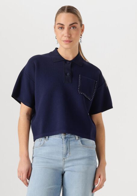 Donkerblauwe LIU JO Tops & T-shirts MAGLIA CHIUSA M/L - large