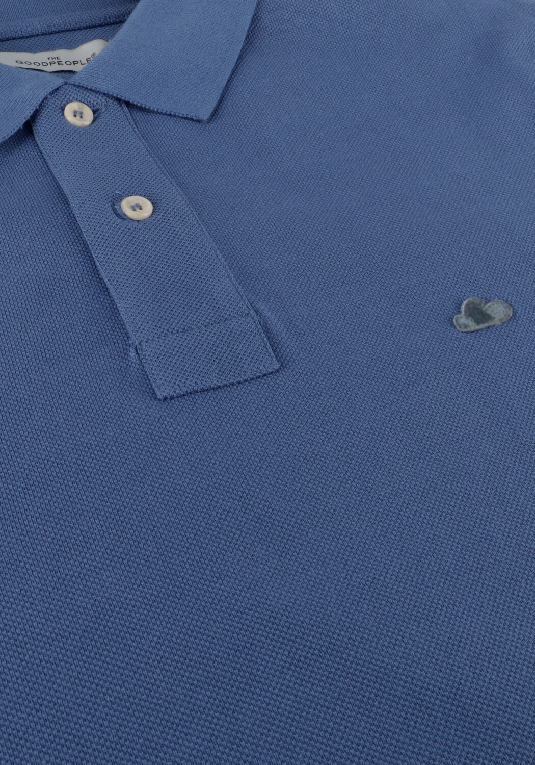 Blauwe THE GOODPEOPLE Polo PAUL - large