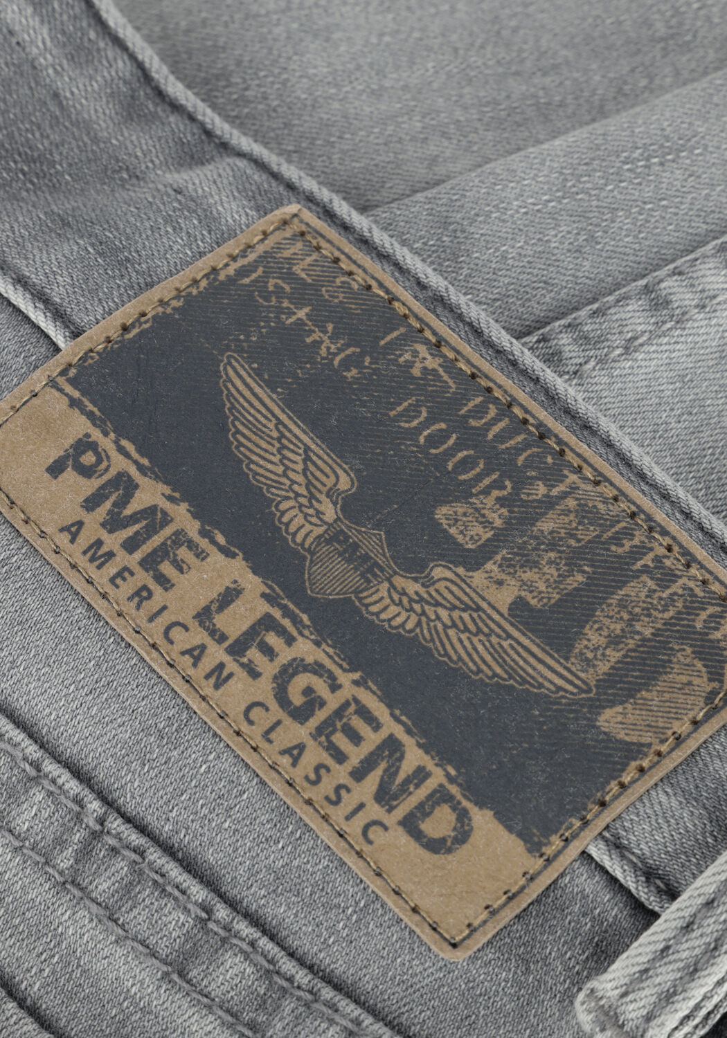 Lichtgrijze PME LEGEND Straight leg jeans SKYMASTER - large