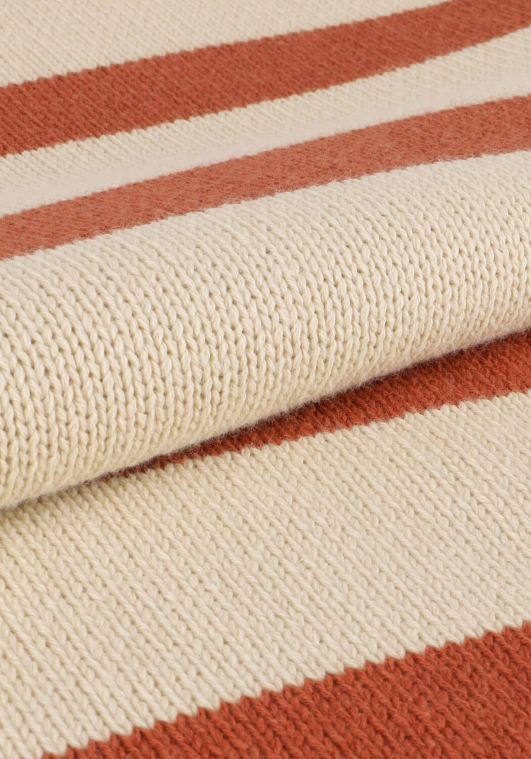 Creme MODSTR&Ouml;M Trui CORBINMD STRIPE T-NECK - large