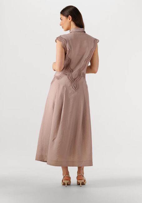 Roze COPENHAGEN MUSE Midi jurk COLE DRESS - large