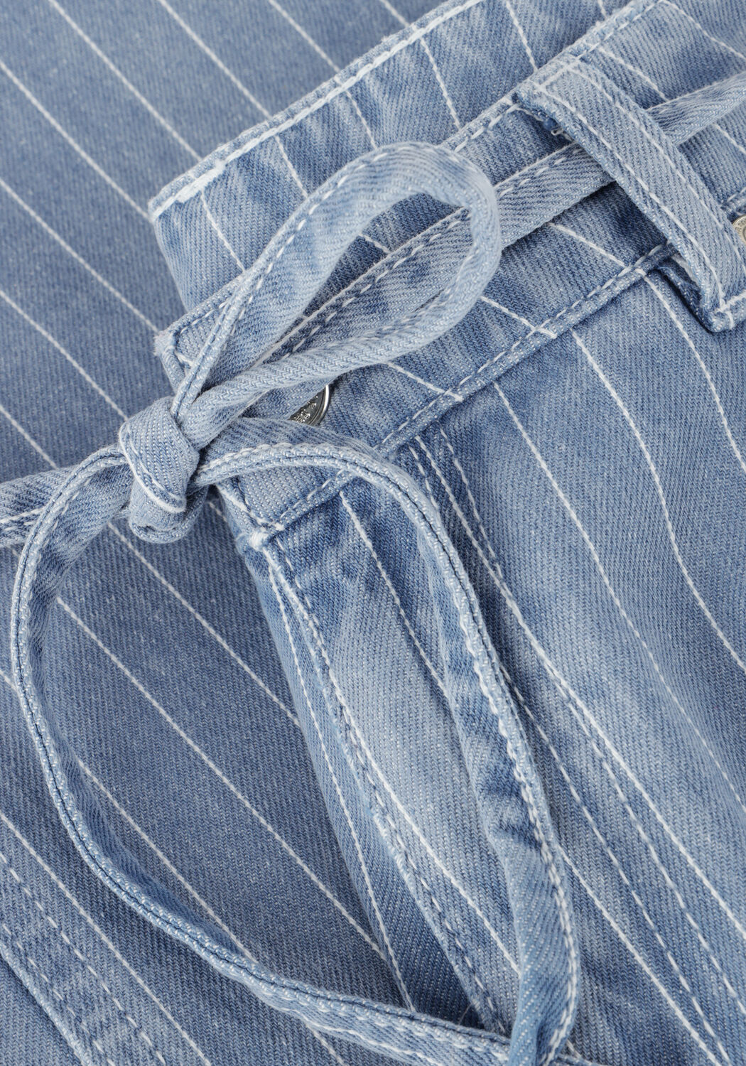 Lichtblauwe SECOND FEMALE Straight leg jeans LAYNE JEANS - large