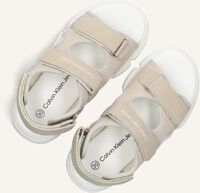 Beige CALVIN KLEIN Platte sandalen 83024 Beige CALVIN KLEIN Platte sandalen 83024 - medium