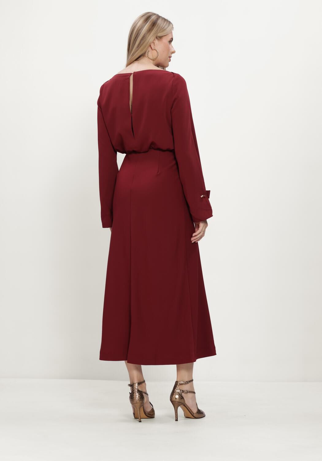LINA LOCCHI Dames Jurken Ll-beth Bordeaux