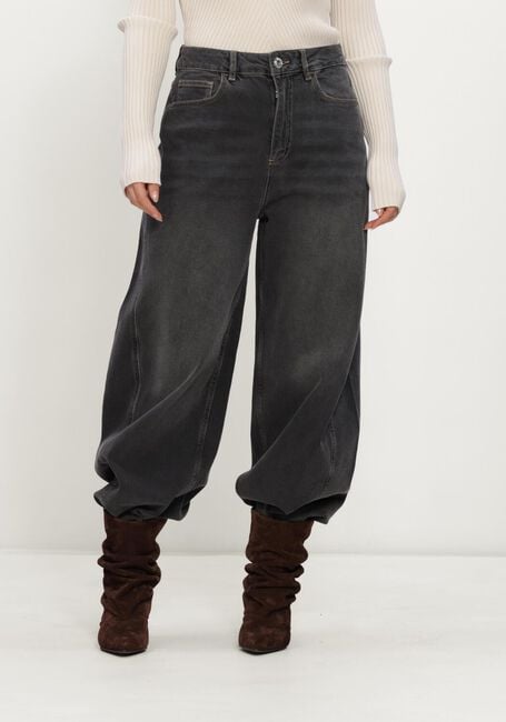 Donkergrijze MOS MOSH Wide jeans MMCINDY DRACIEL JEANS - large