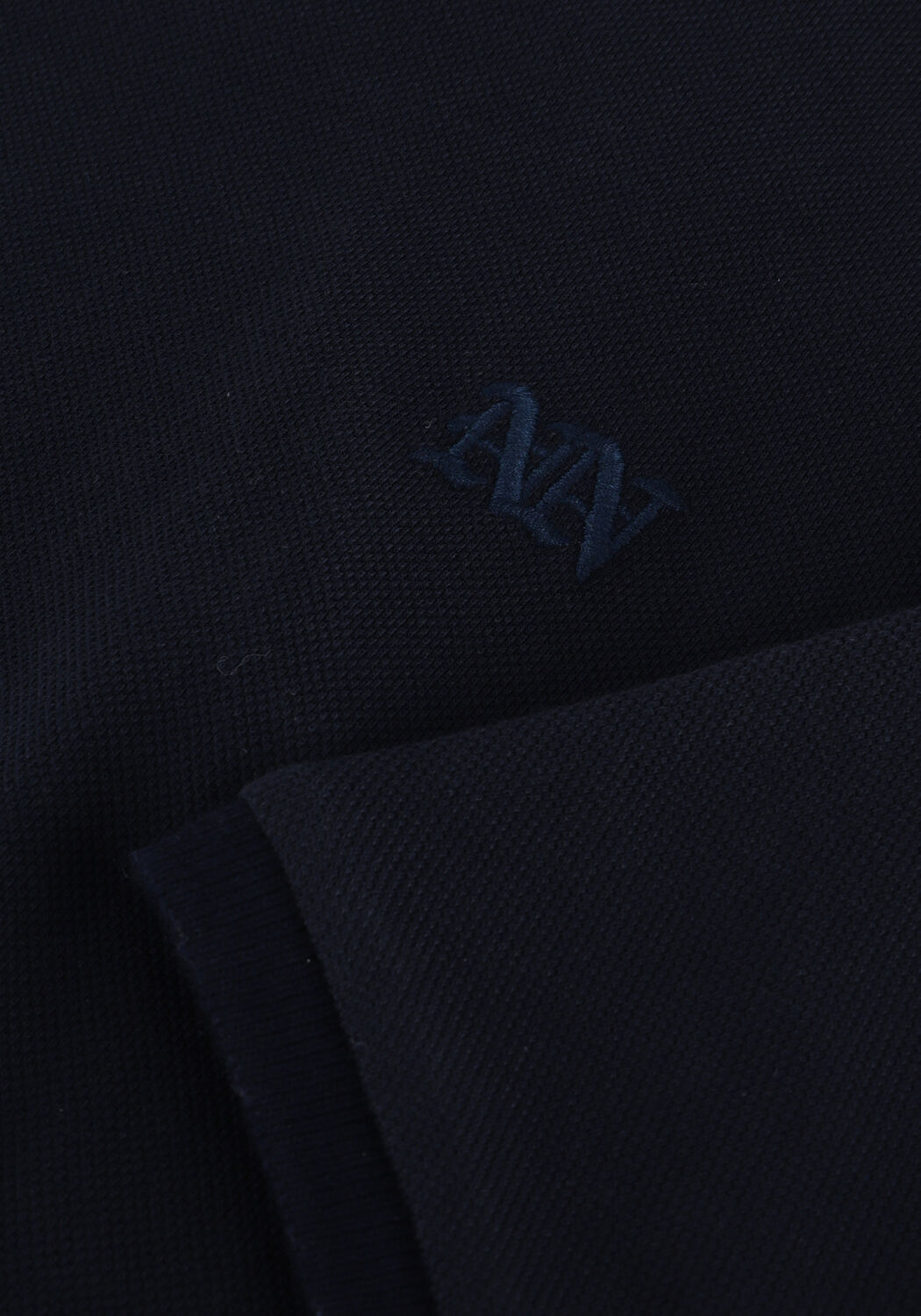 Donkerblauwe NIK & NIK T-shirt PIQUE LOGO T-SHIRT - large