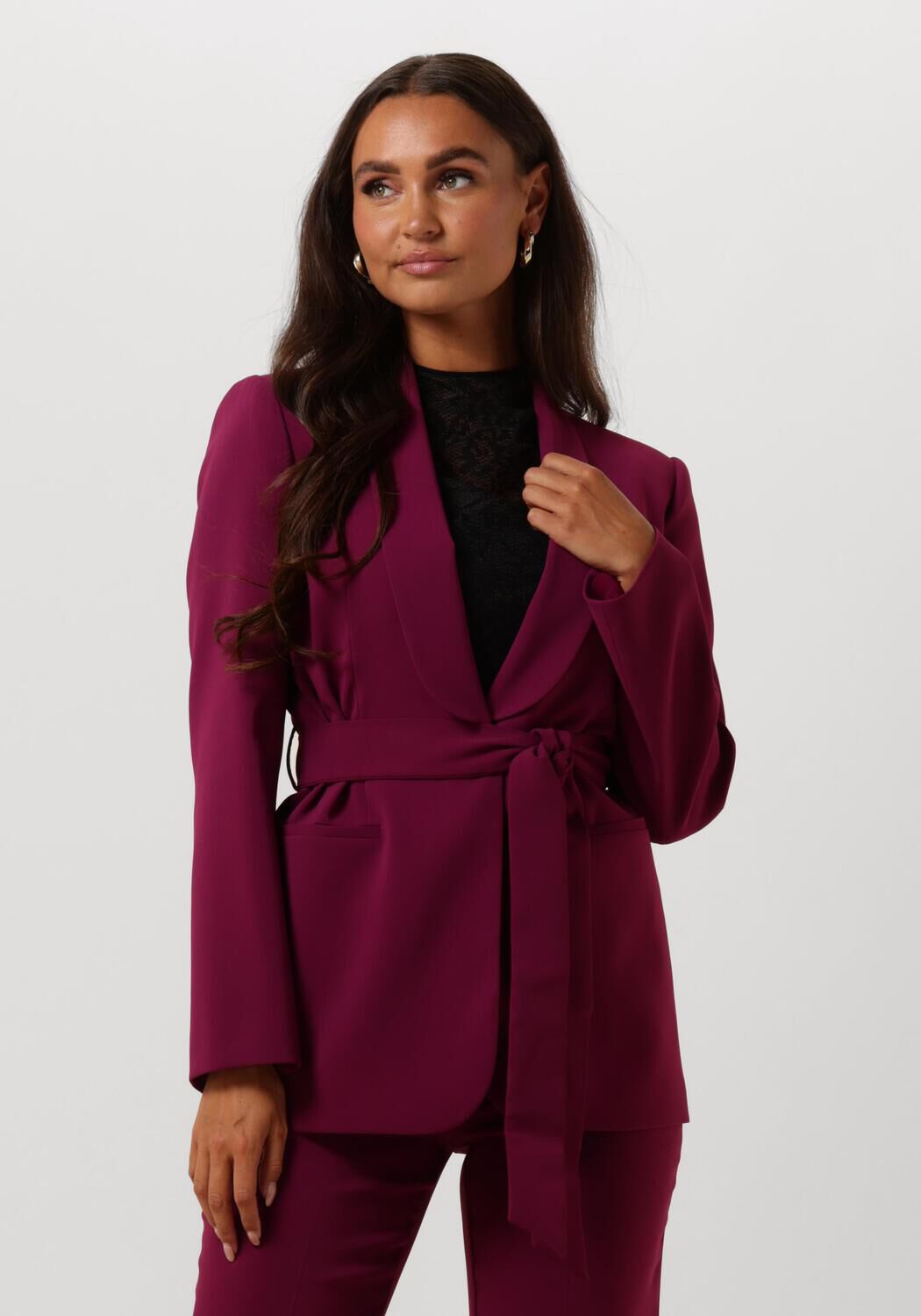 Twinset Paarse Blazer voor Vrouwen Purple Dames