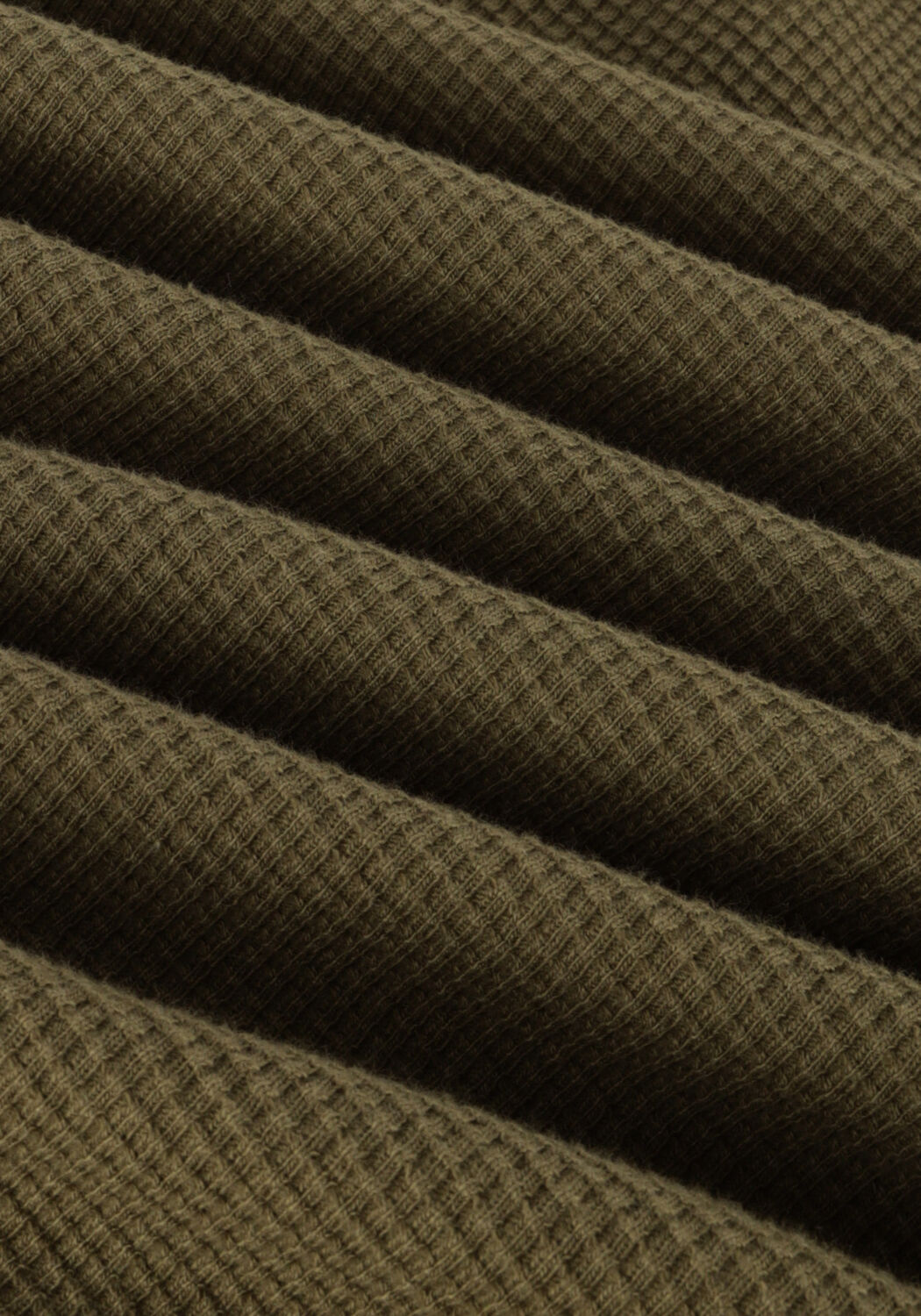 Groene TOMMY JEANS T-shirt TJM CLASSIC WAFFLE TEE - large