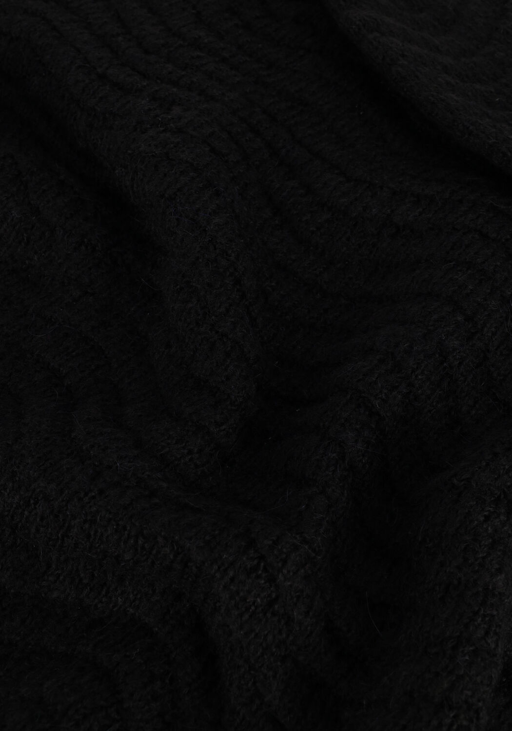 Zwarte Y.A.S. Vest YASBETRICIA LS KNIT CARDIGAN - large