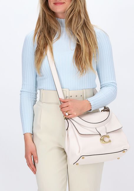 Witte COACH Handtas MAY SHOULDER BAG Witte COACH Handtas MAY SHOULDER BAG - large