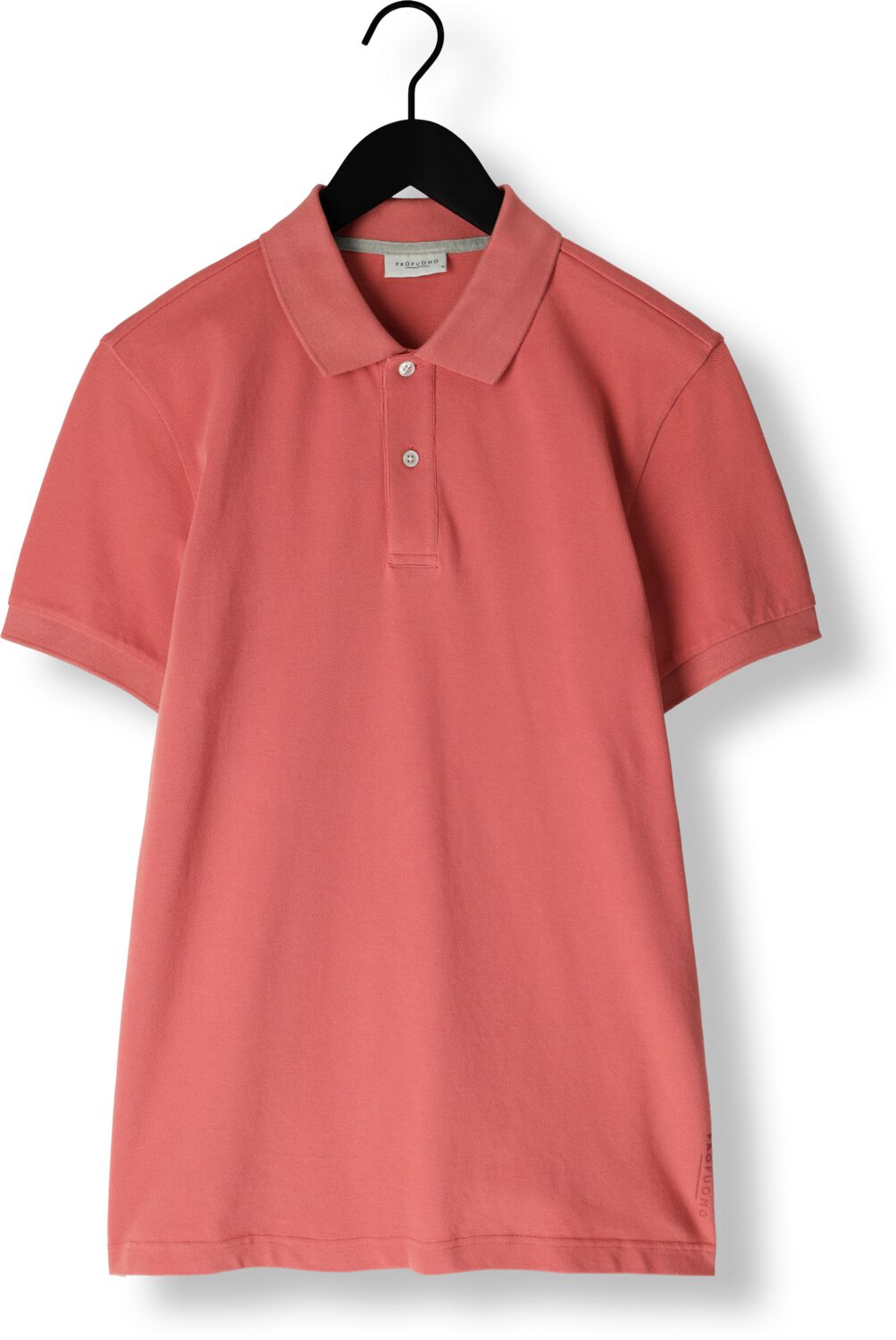 PROFUOMO Heren Polo's & T-shirts Polo Short Sleeve Koraal