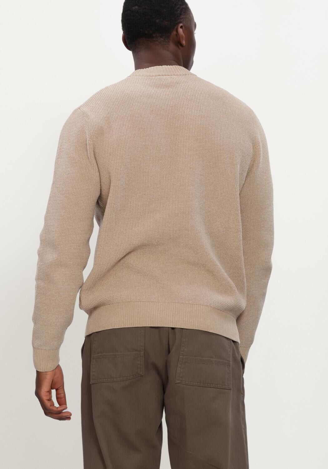 BLUE INDUSTRY Heren Truien & Vesten Knitwear Beige