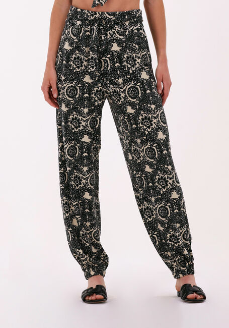 Zwarte VANILIA Wijde broek IKAT JOGGER - large