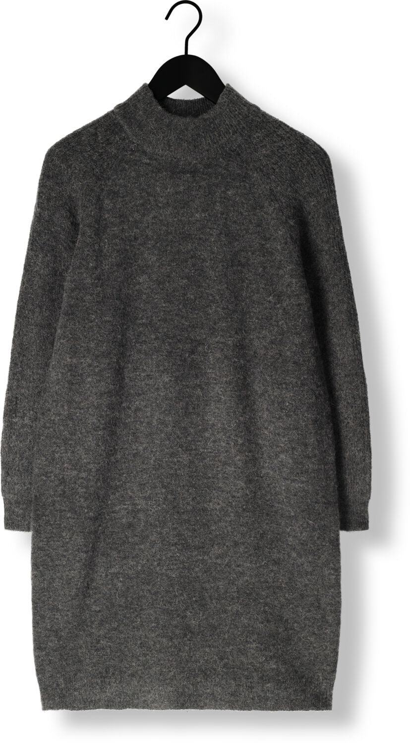 SELECTED FEMME Dames Jurken Slflulu Ls High Neck Knit Dress Zwart