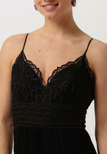 Zwarte GUESS Jumpsuit AMIAH PLEATED JUMPSUIT - large