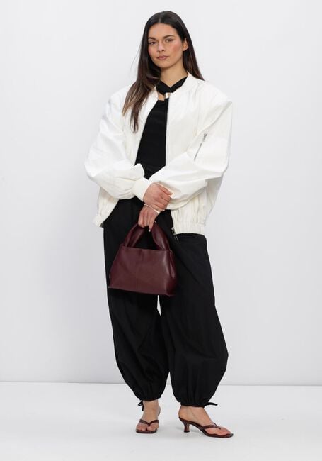 Zwarte NEO NOIR Wijde broek ROXANE BALLOON POPLIN PANTS - large