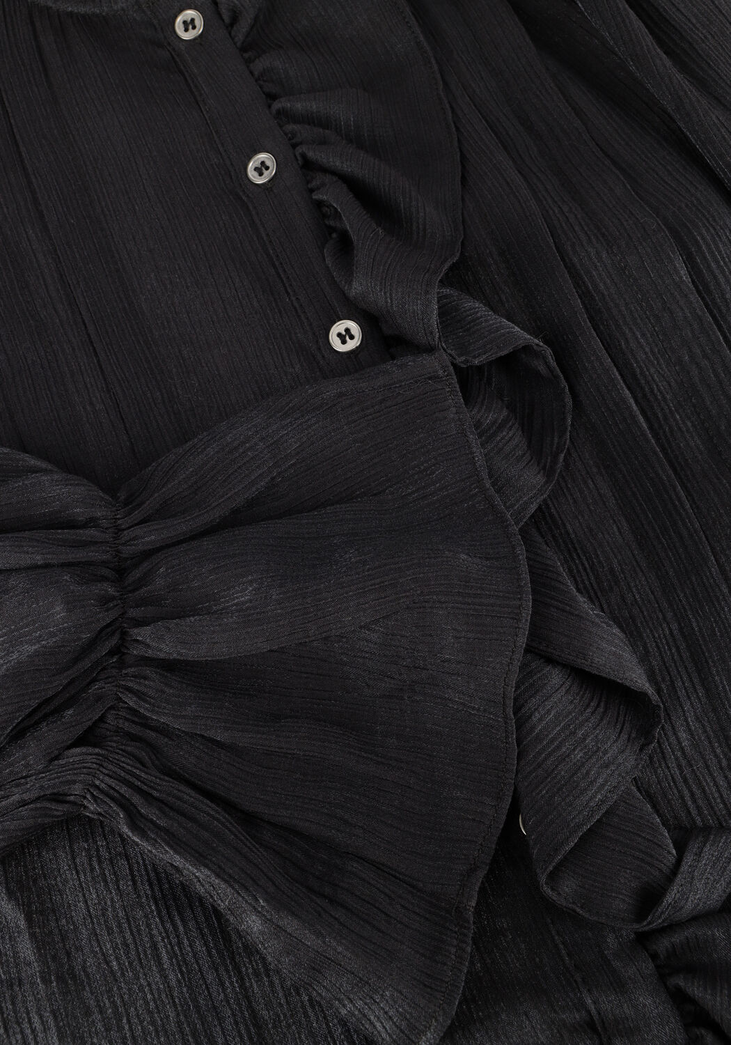 Grijze CO'COUTURE Blouses MELINA FRILL SHIRT - large