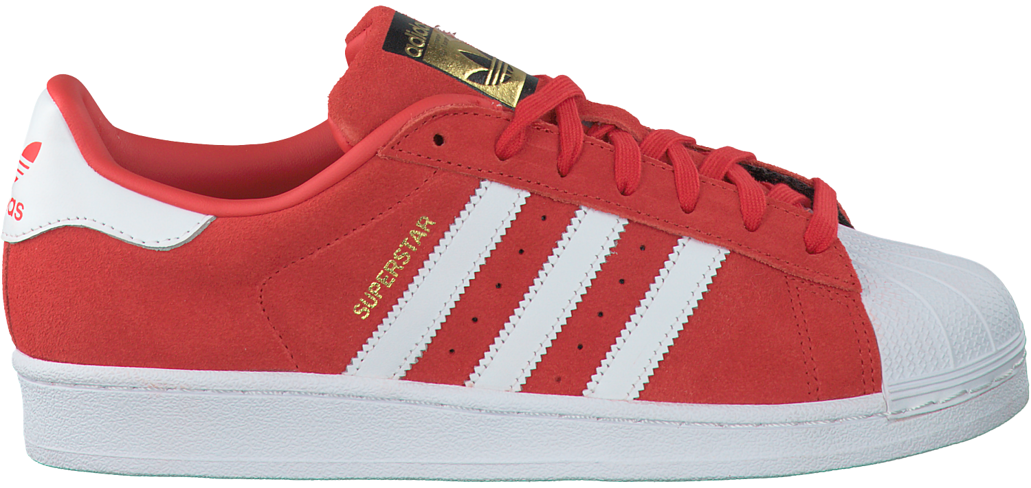 adidas superstar 2 heren rood