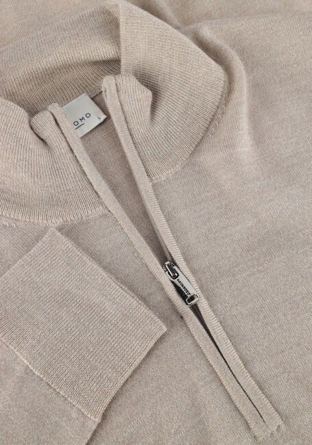 Beige PROFUOMO Trui PULLOVER HALF ZIP Beige PROFUOMO Trui PULLOVER HALF ZIP - large