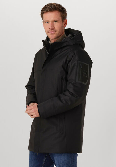 Zwarte BOSS GREEN Parka's OW_HEXATECH PARKA - large