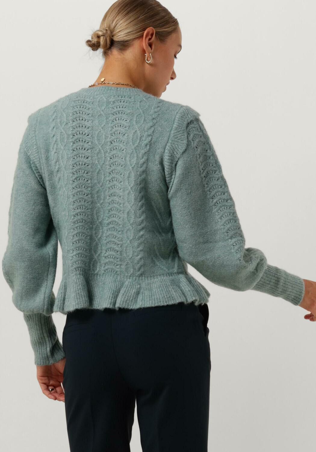 Y.A.S. Dames Truien & Vesten Yastumali Ls Knit Pullover S. Blauw