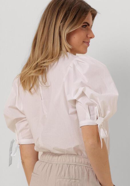 Witte RUBY TUESDAY Blouses TADI BALLOON HALF SLEEVES SHIRT - large
