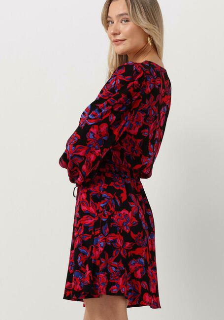 Multi ALIX THE LABEL Mini jurk LADIES WOVEN FLORAL DRESS WITH SMOCKED WAIST - large