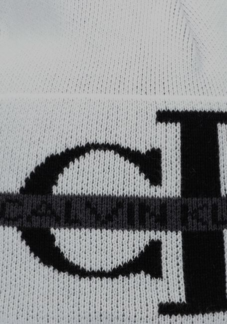 Witte CALVIN KLEIN Muts COTTON TAPE BEANIE Witte CALVIN KLEIN Muts COTTON TAPE BEANIE - large