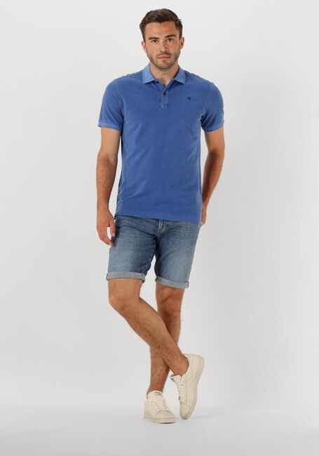 Blauwe G-STAR RAW Shorts 3301 SLIM SHORT - large