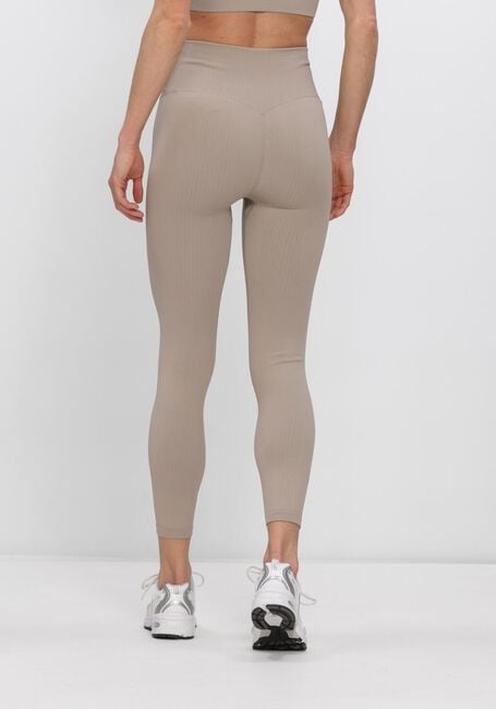 Donkergrijze AIM'N Broeken RIBBED SEAMLESS TIGHTS - large