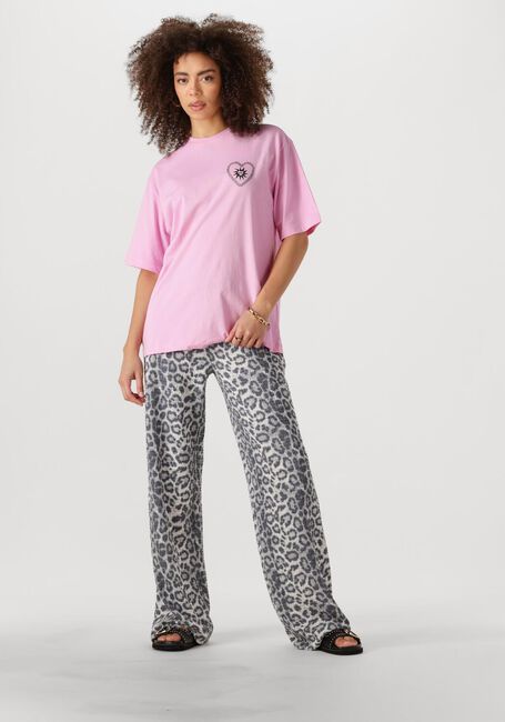 Roze REFINED DEPARTMENT T-shirt MAGGY - large