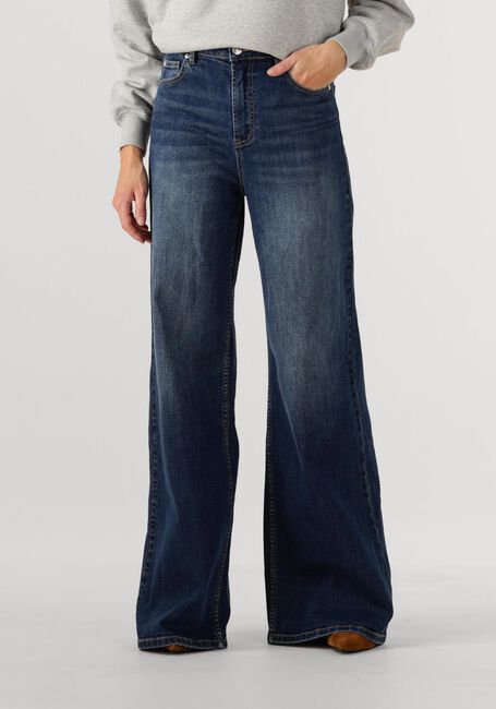 Donkerblauwe JANICE Flared jeans MASON - large