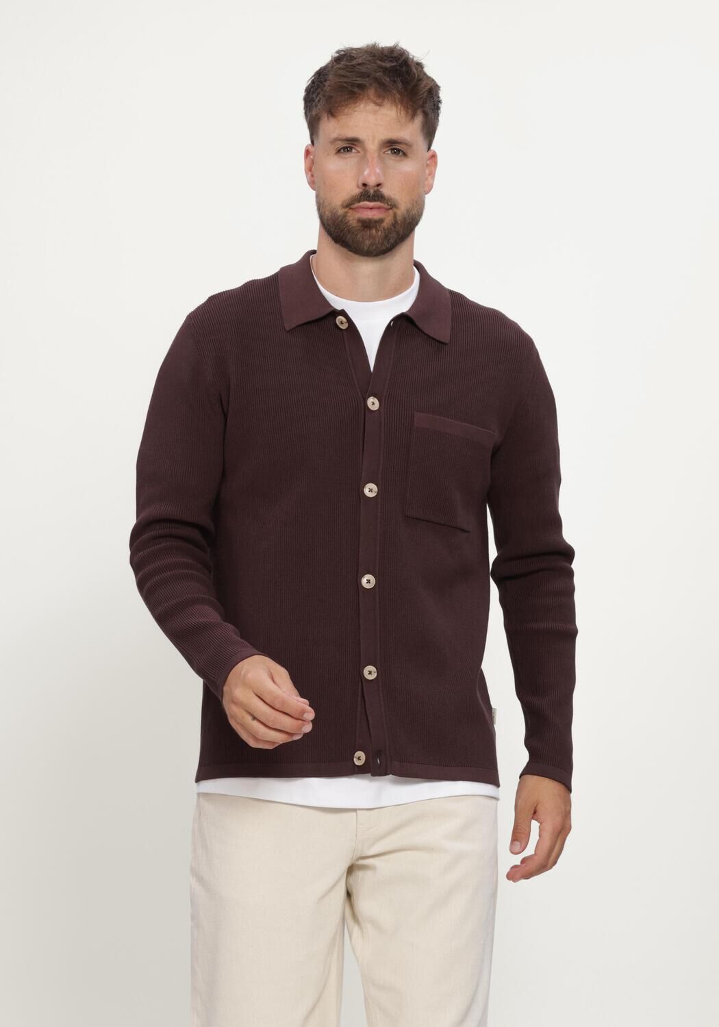 Bordeaux MACED Vest M-AUGUST - large