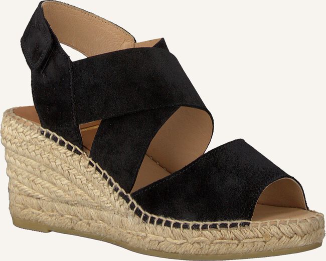Zwarte KANNA Platte sandalen KV9490 Zwarte KANNA Platte sandalen KV9490 - large