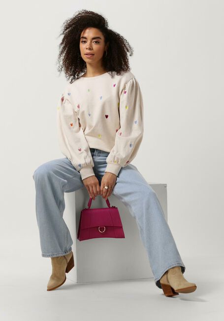 Gebroken wit FABIENNE CHAPOT Trui LIN SWEATER 247 - large