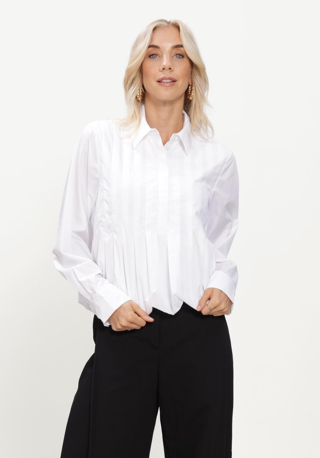 Witte COPENHAGEN MUSE Blouses CMPLEAT-SHIRT - large