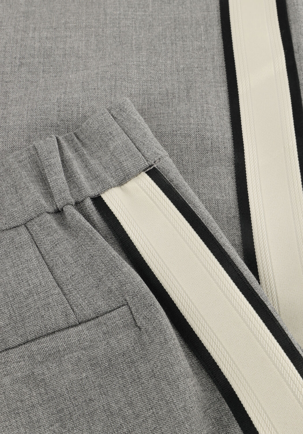 Grijze WITHBLACK Broeken WBLMARINA TAILORED PANT - large