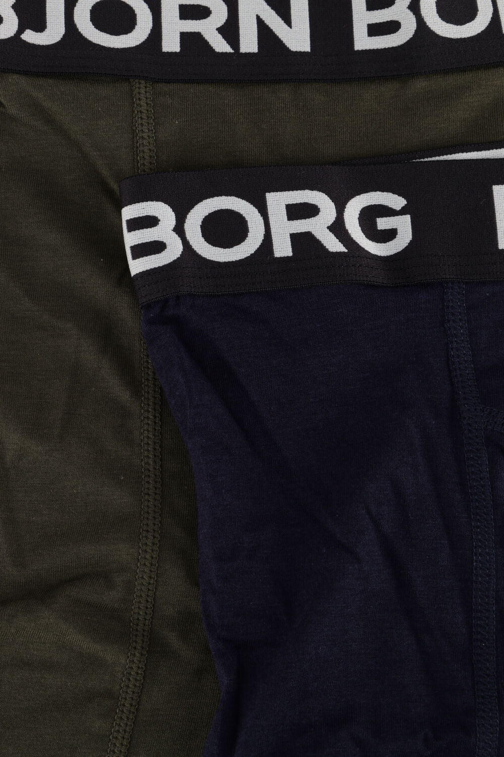 BJORN BORG Heren Boxershorts Bamboo Cotton Blend Boxer 2p Donkerblauw