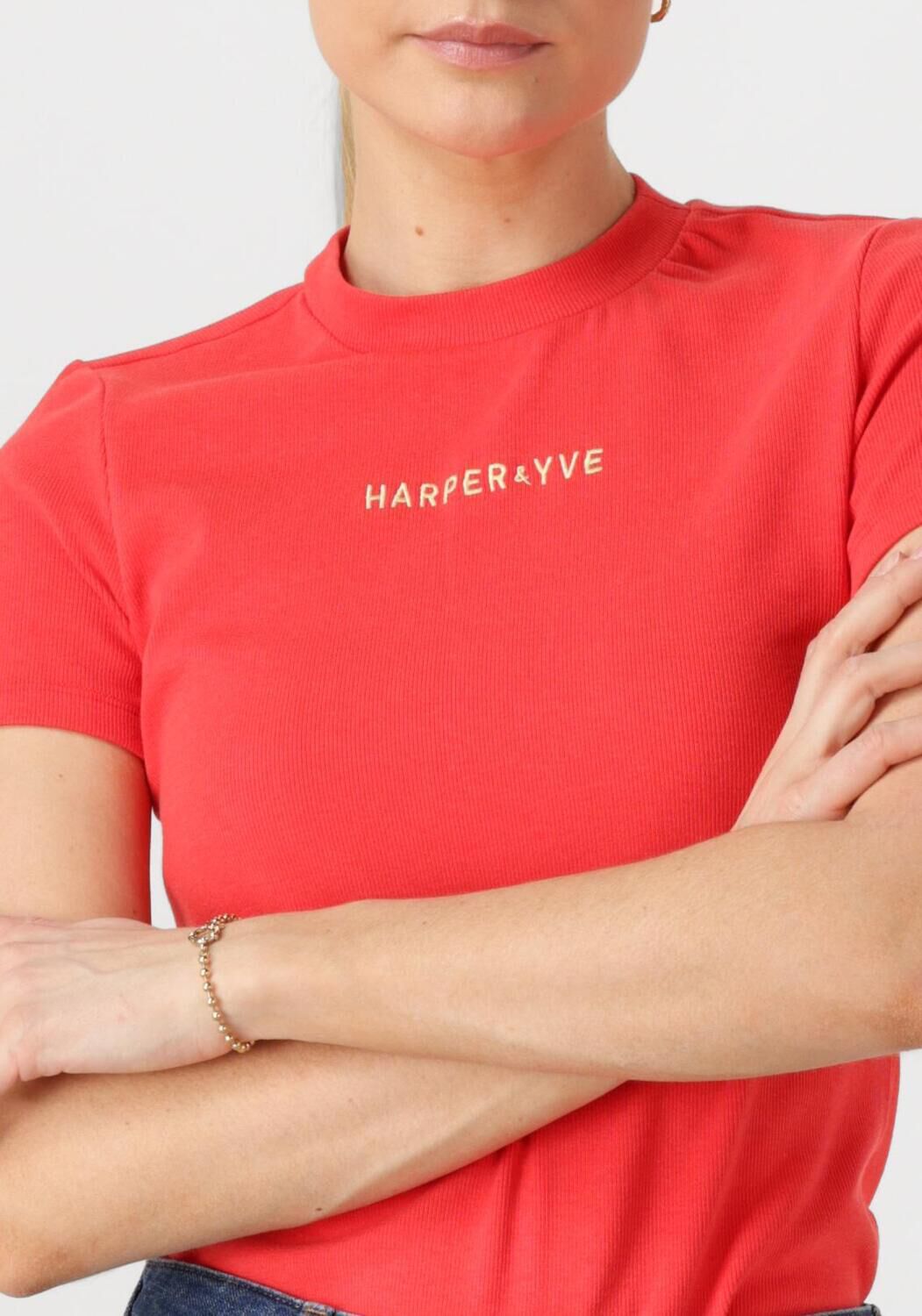 HARPER & YVE Dames Tops & T-shirts Cammy-ss Rood
